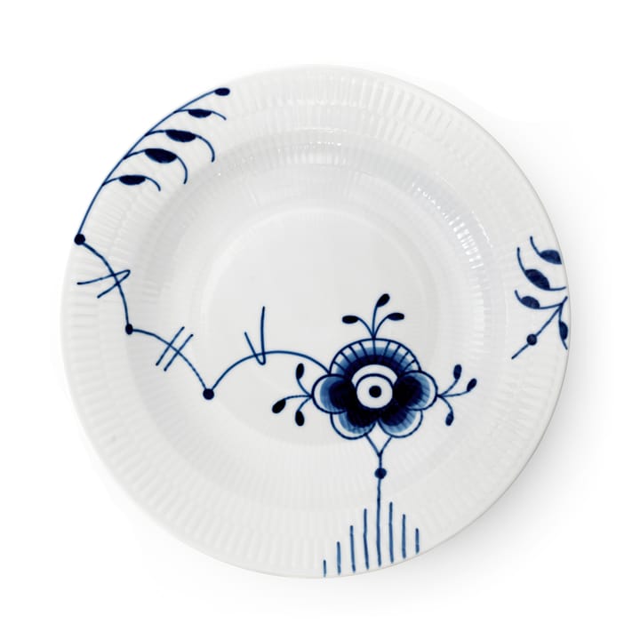 Blue Fluted Mega deep plate - Ø27 cm - Royal Copenhagen