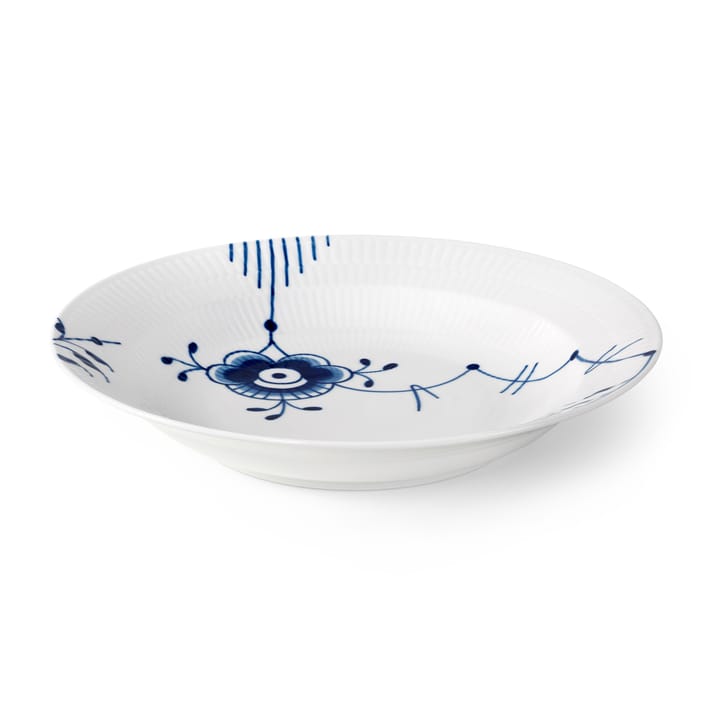 Blue Fluted Mega deep plate - Ø27 cm - Royal Copenhagen