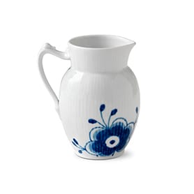 Blue Fluted Mega jug, 38 cl Royal Copenhagen
