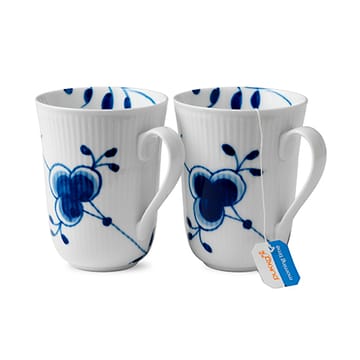 Blue Fluted Mega mug 2-pack - 36 cl - Royal Copenhagen
