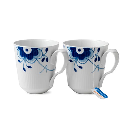 Blue Fluted Mega mug 2-pack, 37 cl Royal Copenhagen