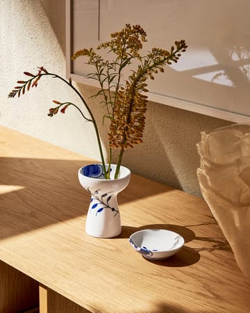 Blue Fluted Mega open vase - 11 cm - Royal Copenhagen