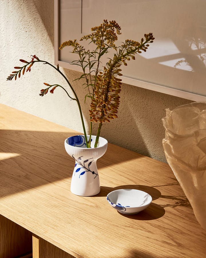 Blue Fluted Mega open vase, 11 cm Royal Copenhagen