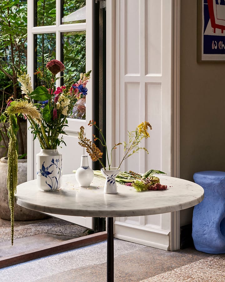 Blue Fluted Mega open vase, 11 cm Royal Copenhagen
