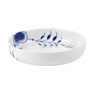 Blue Fluted Mega oven dish Ø18.5 cm - White-blue - Royal Copenhagen