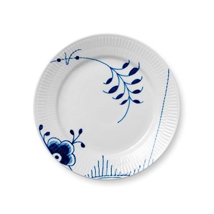Blue Fluted Mega plate 2, Ø 19 cm Royal Copenhagen