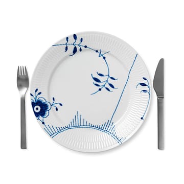 Blue Fluted Mega plate 2 - Ø 27 cm - Royal Copenhagen