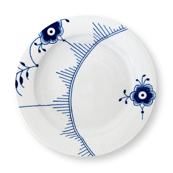 Blue Fluted Mega plate 2 - Ø33 cm - Royal Copenhagen