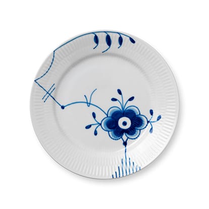 Blue Fluted Mega plate 6, Ø 19 cm Royal Copenhagen