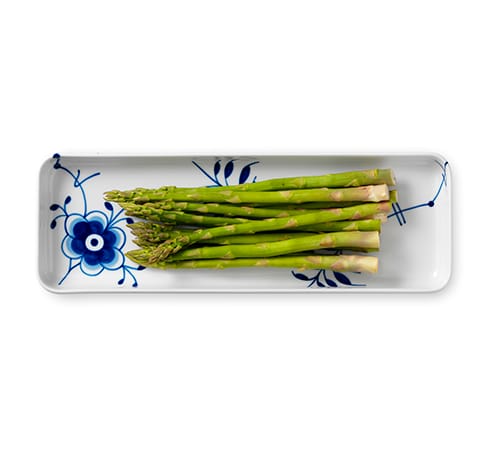 Blue Fluted Mega rectangular dish, 36 cm Royal Copenhagen