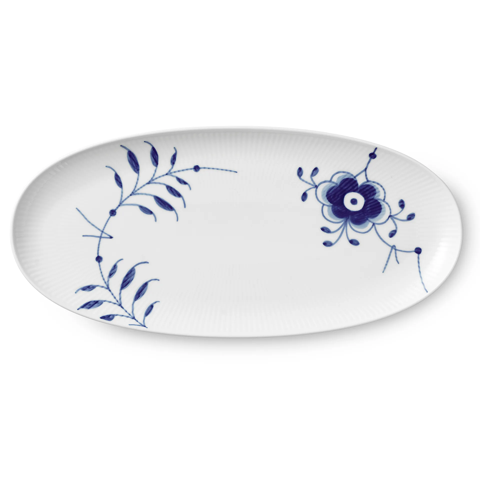 Blue Fluted Mega serving plate, 37 cm Royal Copenhagen