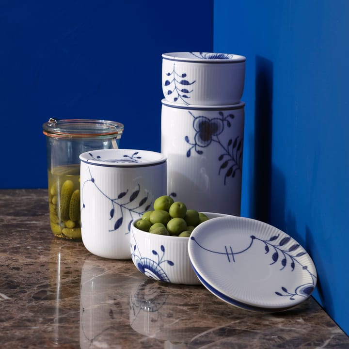 Blue Fluted Mega storage jar, 115 cl Royal Copenhagen