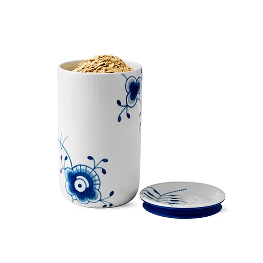 Blue Fluted Mega storage jar, 115 cl Royal Copenhagen