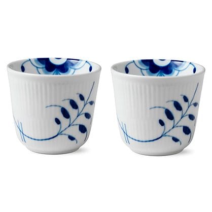 Blue Fluted Mega thermo mug 2-pack, 26 cl Royal Copenhagen