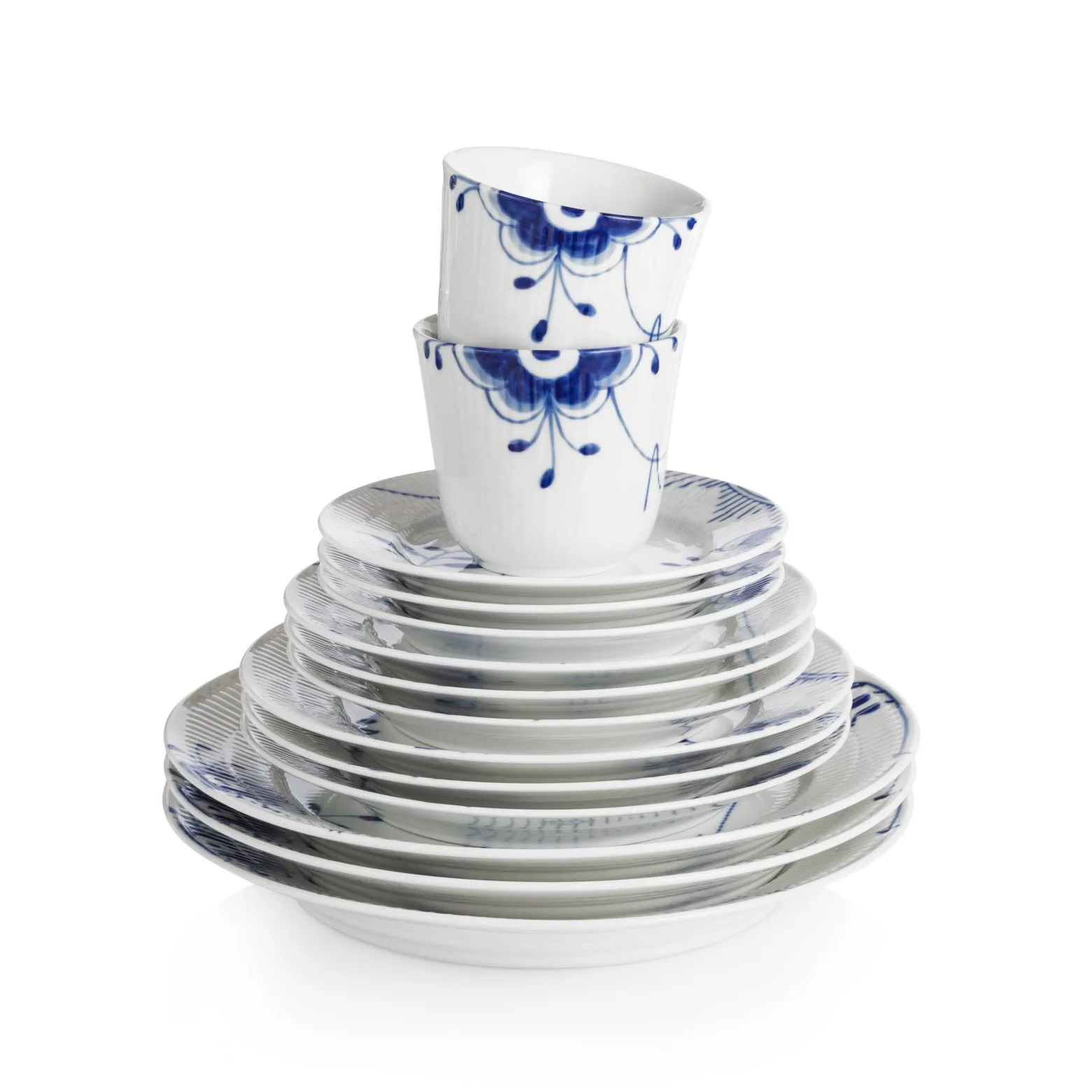Blue Fluted Mega thermo mug 2-pack, 26 cl Royal Copenhagen