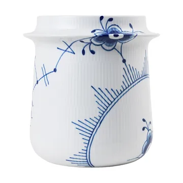 Blue Fluted Mega wine cooler 21.5 cm - White-blue - Royal Copenhagen