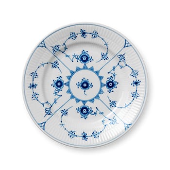 Blue Fluted Plain plate - Ø 17 cm - Royal Copenhagen