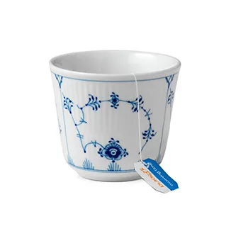 Blue Fluted Plain thermal mug, 26 cl Royal Copenhagen