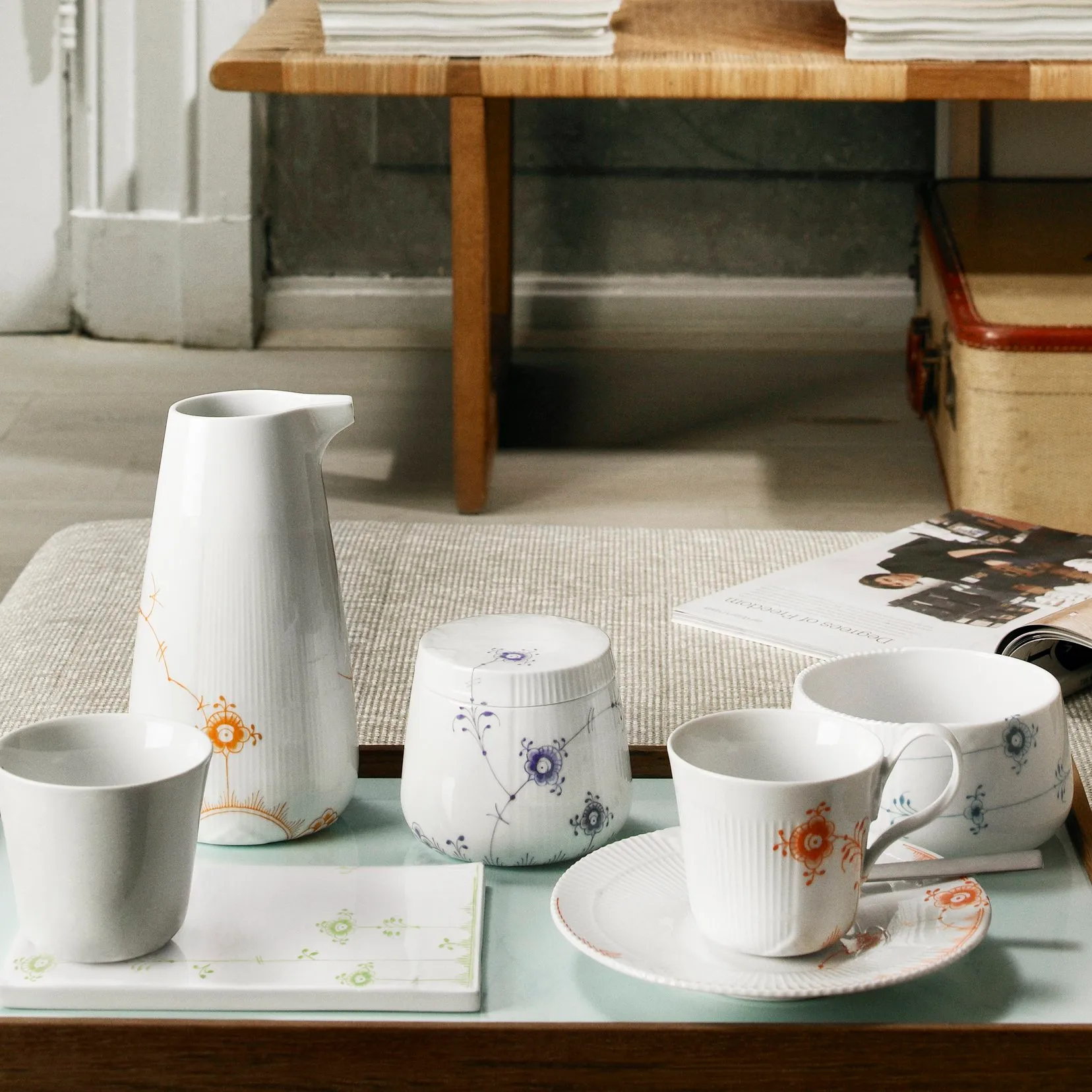 Multicoloured Elements jug, 70 cl Royal Copenhagen