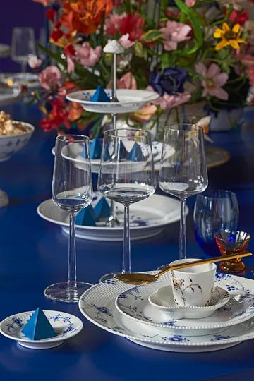 Multicoloured Elements mocca espresso cup and saucer - 10 cl - Royal Copenhagen