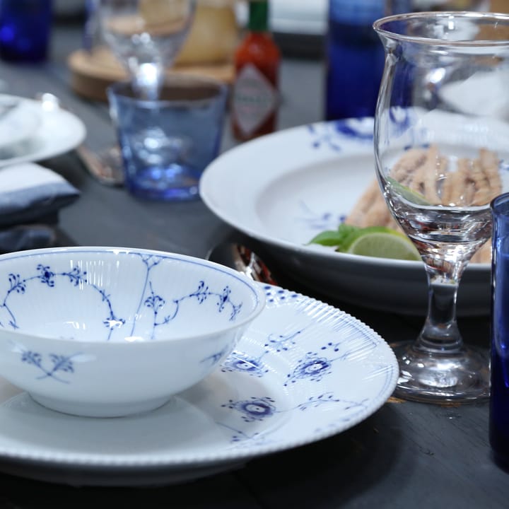 Multicoloured Elements plate, Ø 22 cm-blue Royal Copenhagen