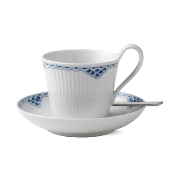 Princess cup with saucer - 25 cl-high handle - Royal Copenhagen