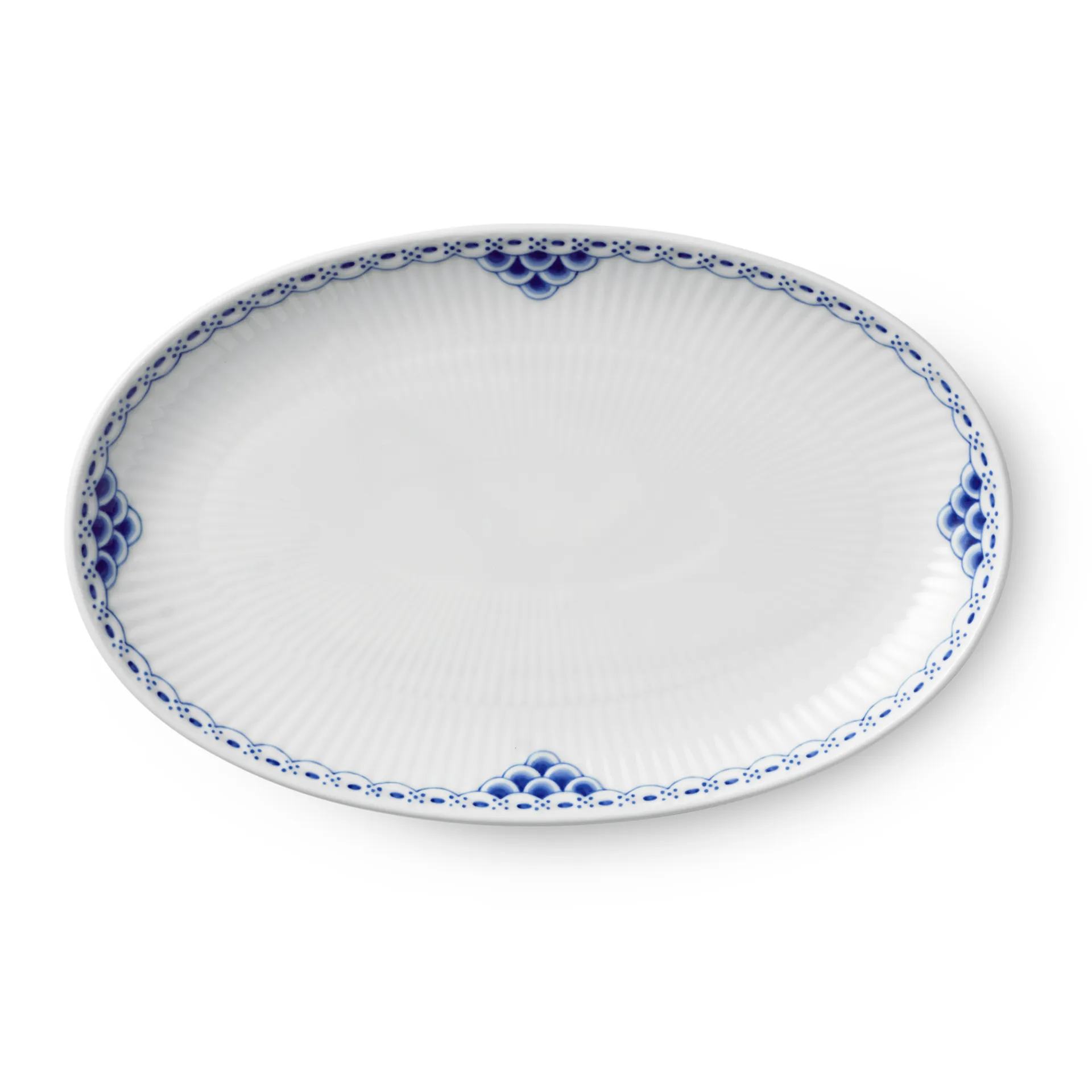 Princess small plate oval, 23 cm Royal Copenhagen