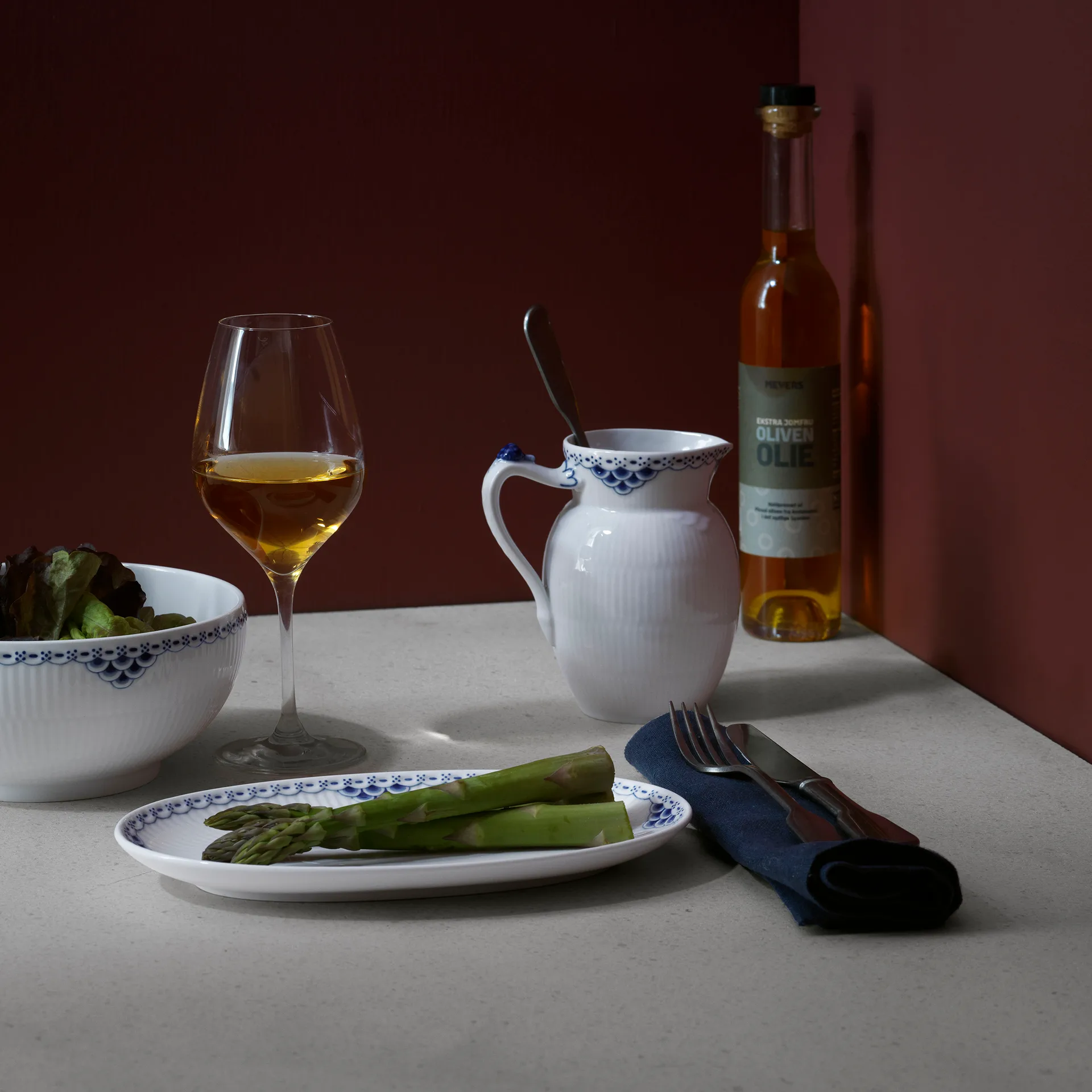 Princess small plate oval, 23 cm Royal Copenhagen