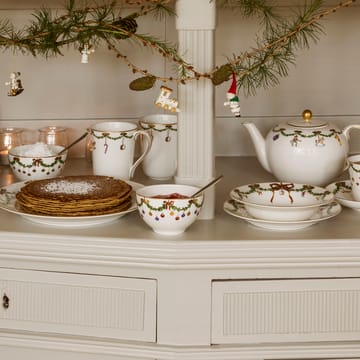Star Fluted Christmas deep plate - Ø 24 cm - Royal Copenhagen