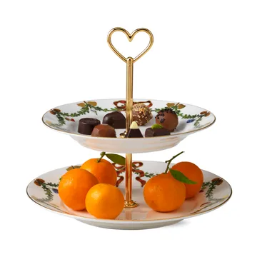 Star Fluted Christmas étagére - 23 cm - Royal Copenhagen