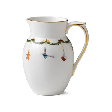 Star Fluted Christmas jug - 90 cl - Royal Copenhagen