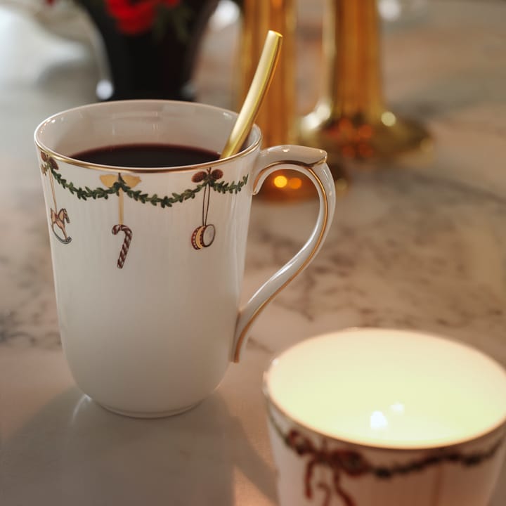 Star Fluted Christmas mug 2-pack, 33 cl Royal Copenhagen