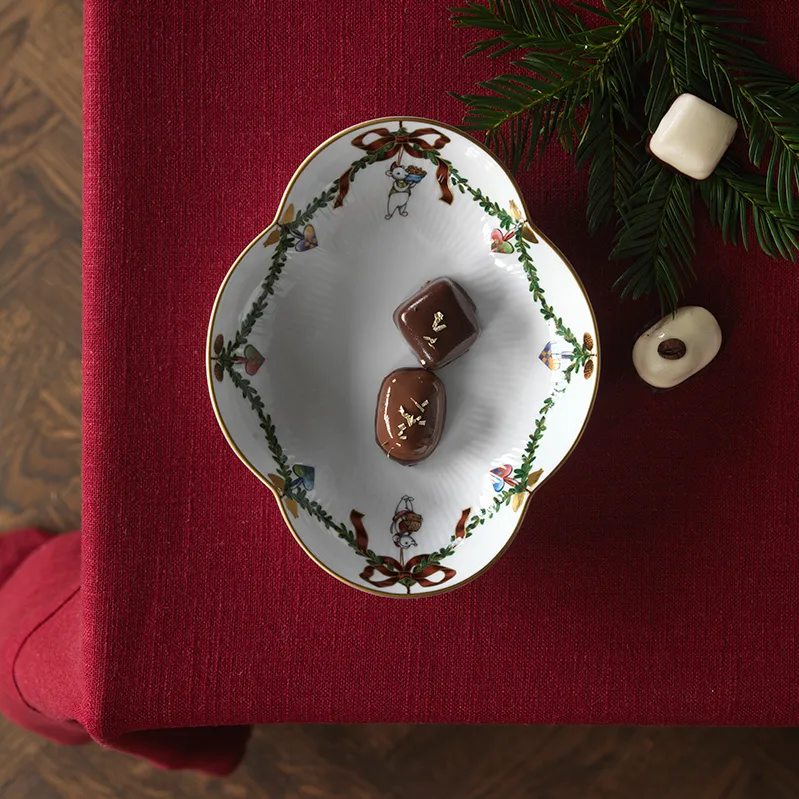 Star Fluted Christmas plate, 17,5 cm Royal Copenhagen