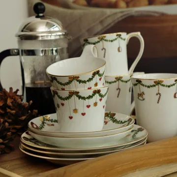 Star Fluted Christmas plate - Ø 19 cm - Royal Copenhagen