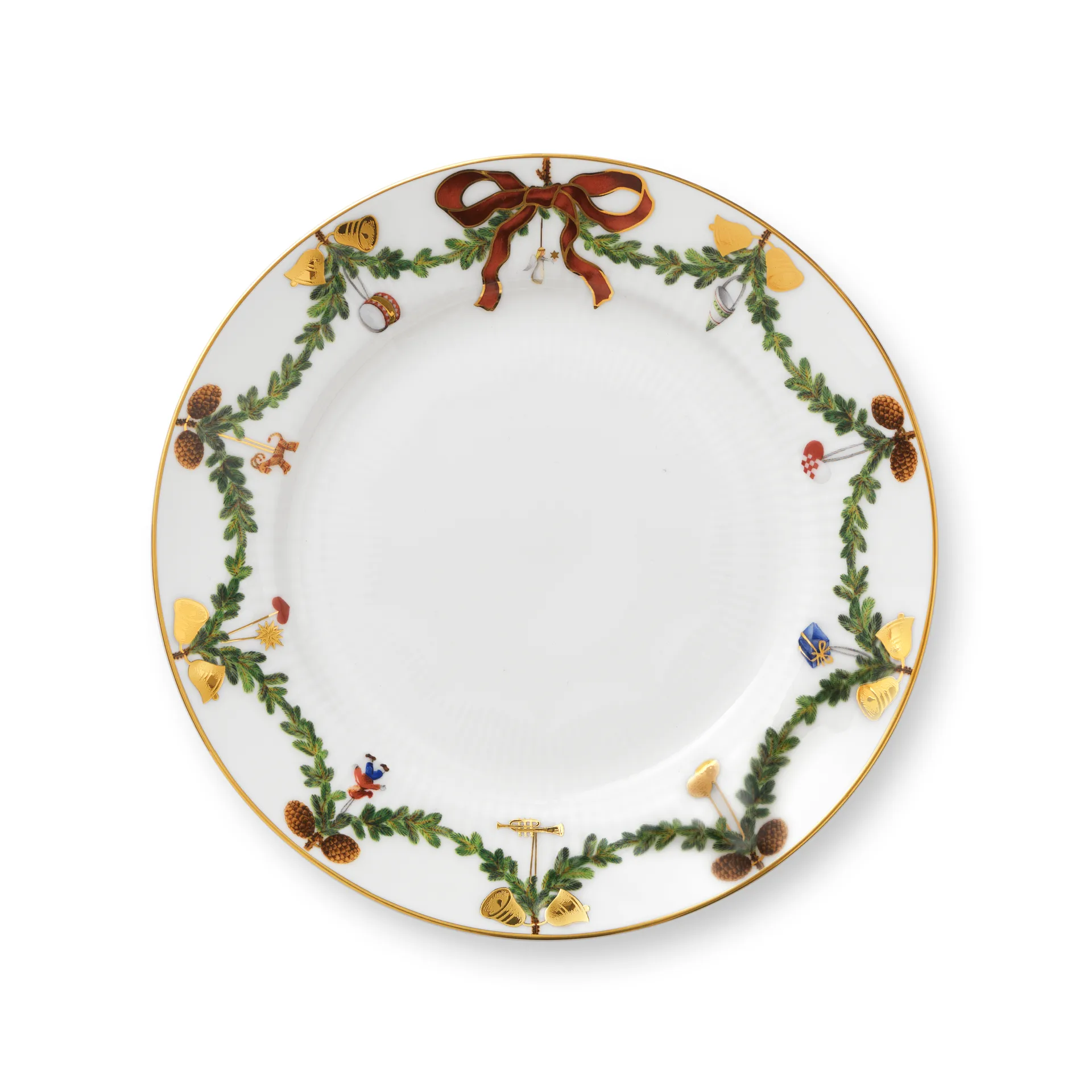 Star Fluted Christmas plate, Ø 19 cm Royal Copenhagen