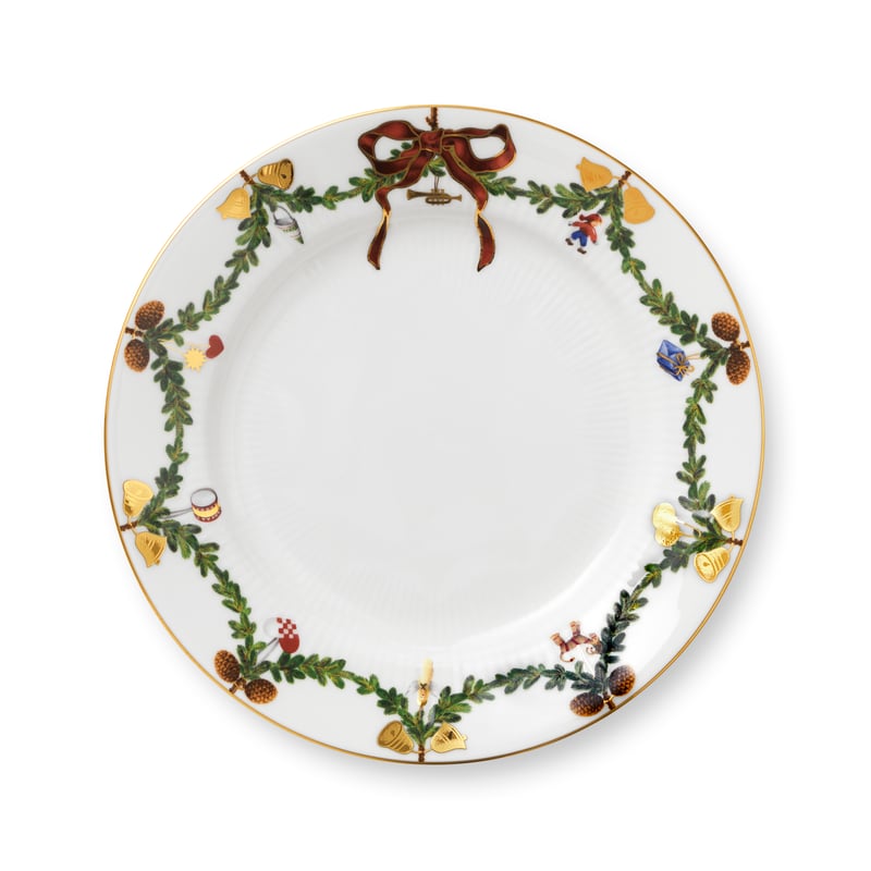 Royal Copenhagen Star Fluted Christmas plate Ø 22 cm