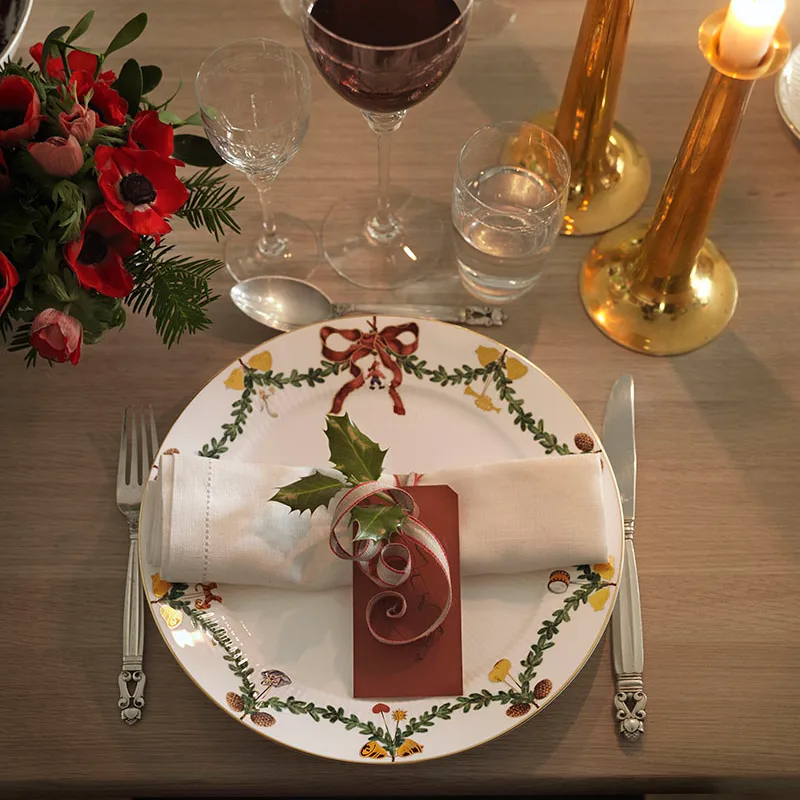 Star Fluted Christmas plate, Ø 27 cm Royal Copenhagen