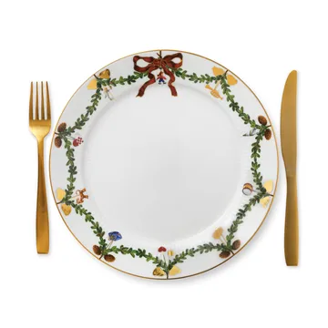 Star Fluted Christmas plate - Ø 27 cm - Royal Copenhagen
