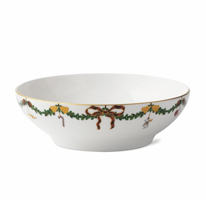 Star Fluted Christmas serving bowl - 2.2 l - Royal Copenhagen