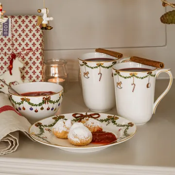 Star Fluted Christmas serving bowl - 30 cl - Royal Copenhagen