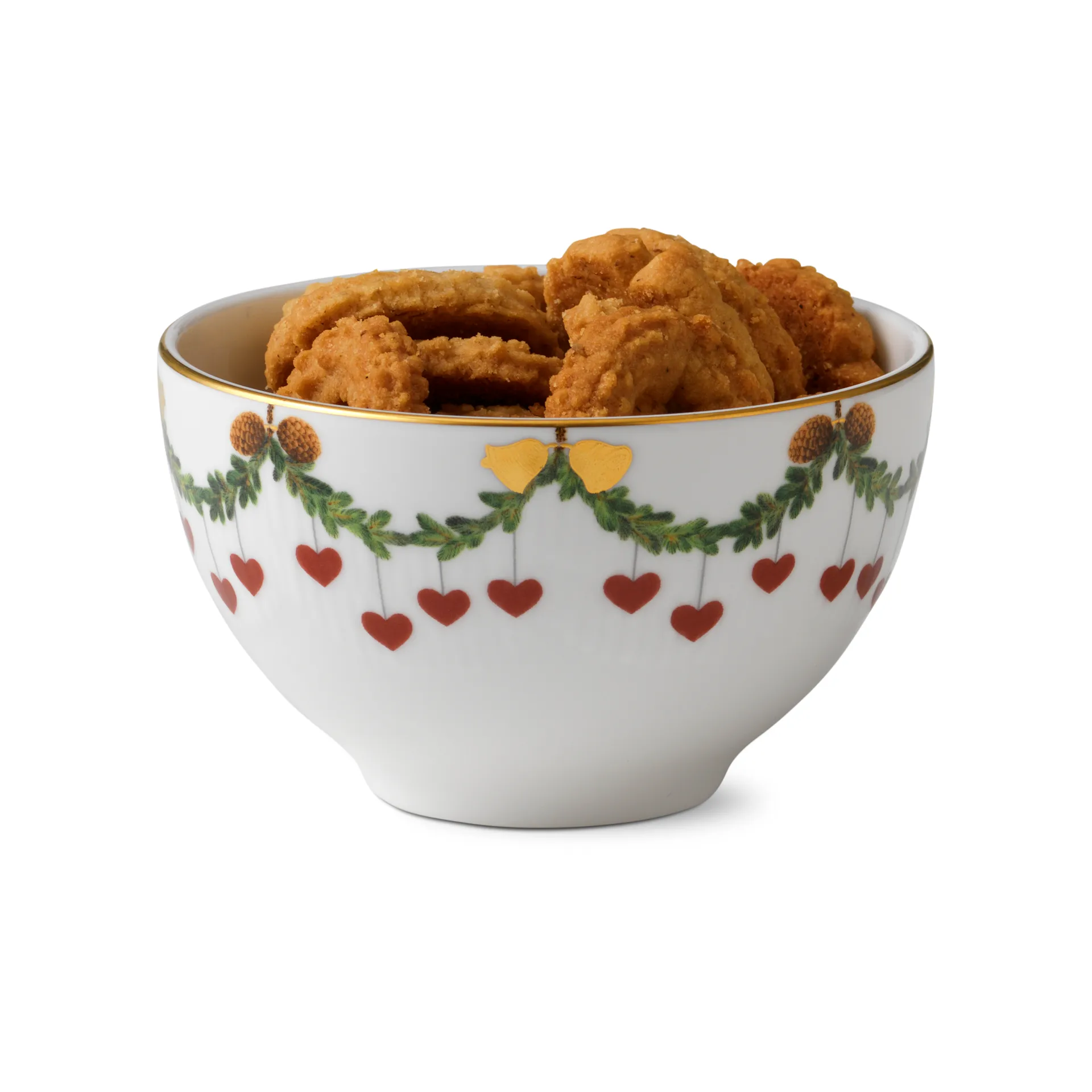 Star Fluted Christmas serving bowl, 30 cl Royal Copenhagen