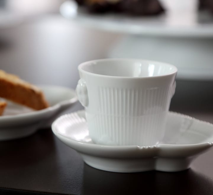 White Elements espresso cup, 10 cl Royal Copenhagen