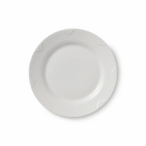 White Elements plate - Ø 19 cm - Royal Copenhagen