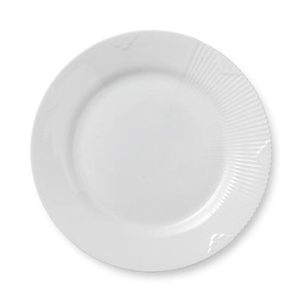 White Elements plate - Ø 22 cm - Royal Copenhagen