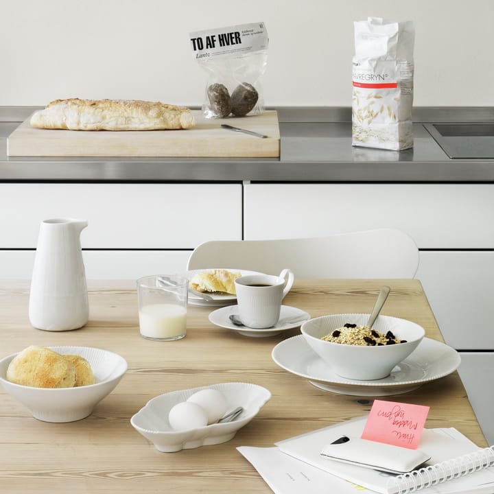 White Elements plate, Ø 26 cm Royal Copenhagen