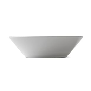 White Fluted deep plate 2, Ø 17 cm Royal Copenhagen