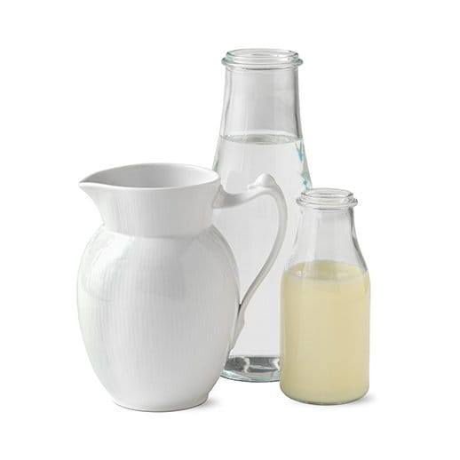 White Fluted jug - 170 cl - Royal Copenhagen