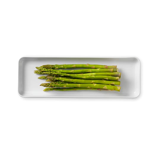 White Fluted rectangular dish, Ø 36 cm Royal Copenhagen