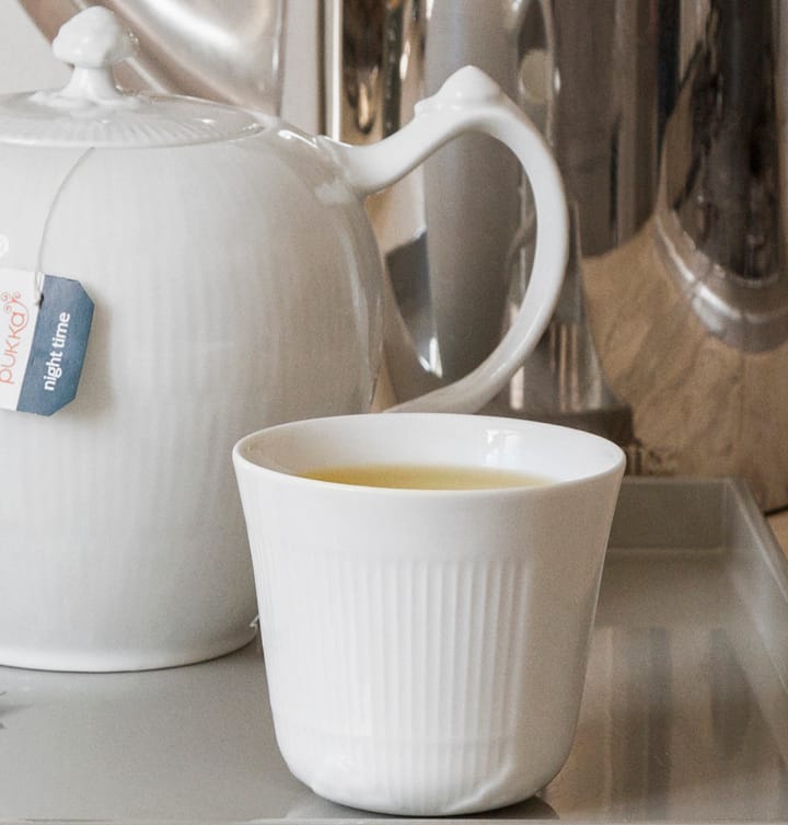 White Fluted teapot, 100 cl Royal Copenhagen