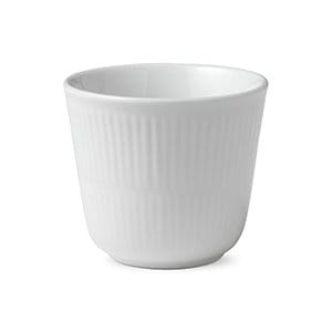 White Fluted thermal mug, 26 cl Royal Copenhagen